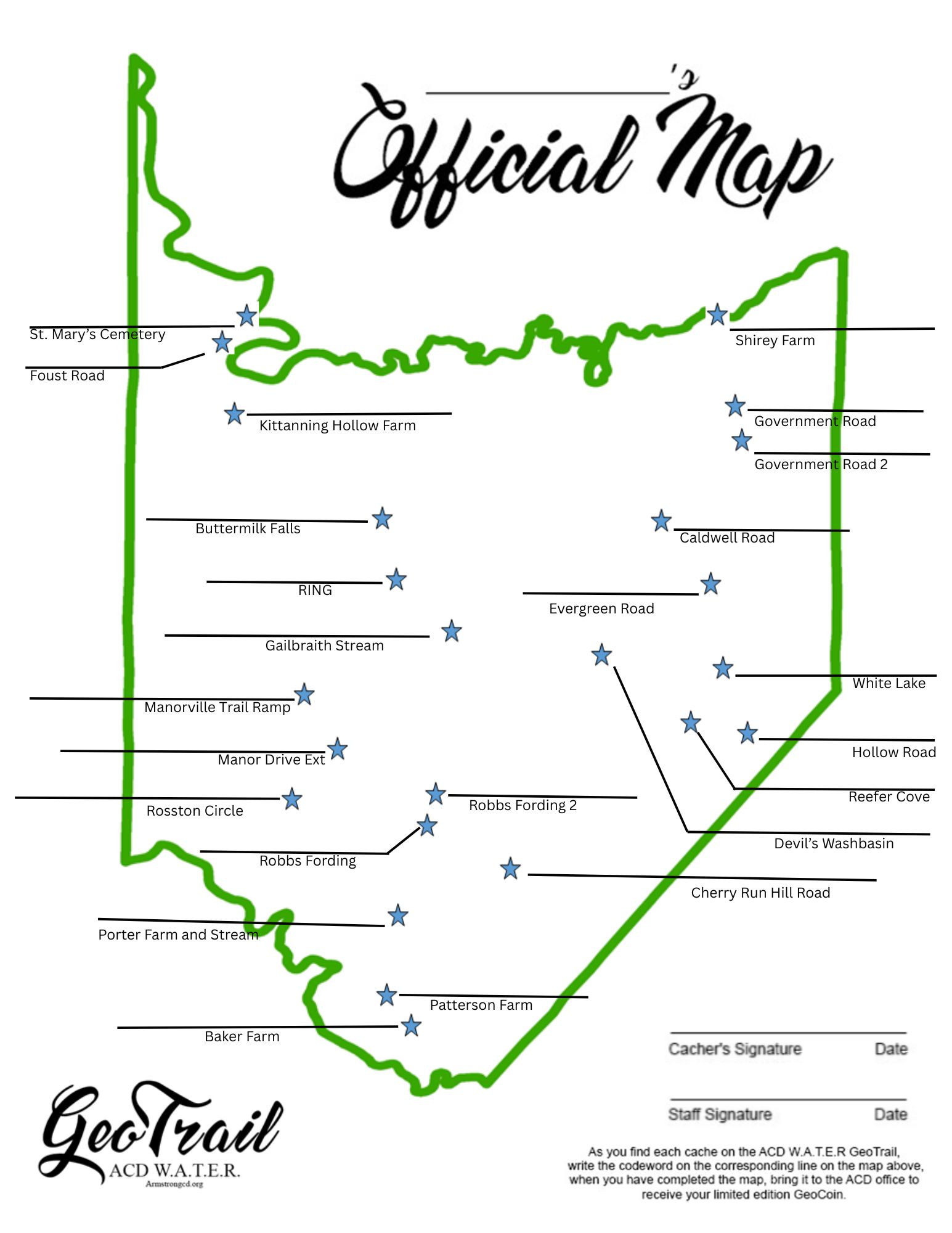 GeoTrail Map